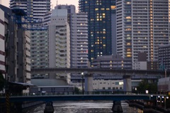 芝浦の運河