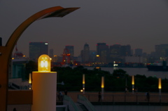 お台場夕景