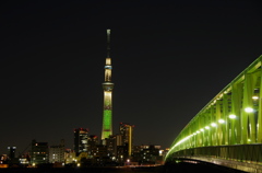 スカイツリーと橋