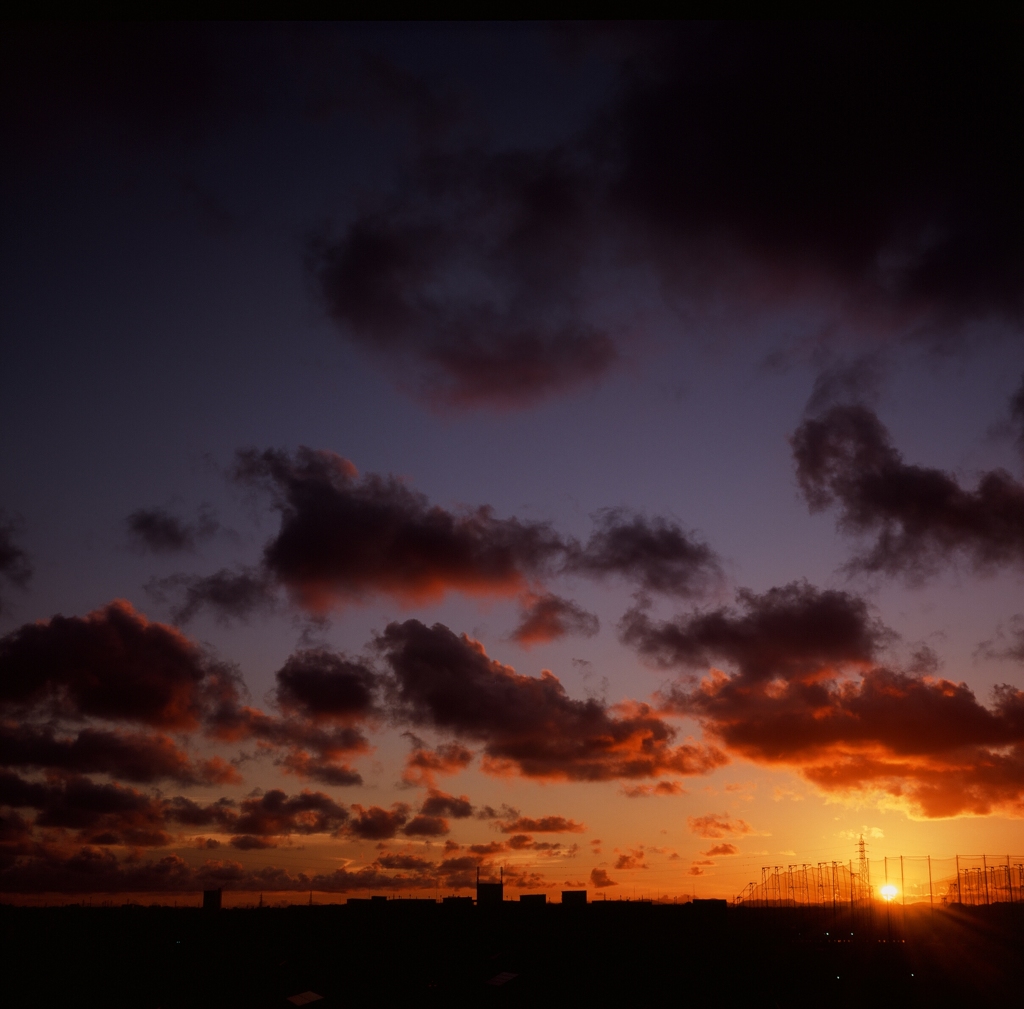 いつもの夕暮れ