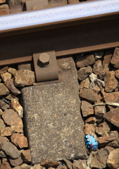 トーマスが脱線転覆...