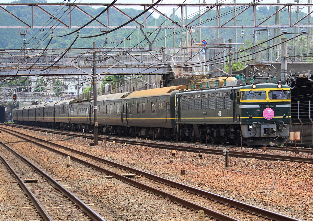 本日のトワイライトエクスプレス。