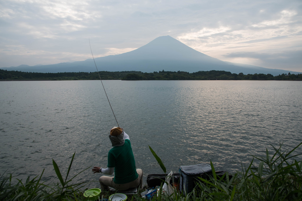 富士を釣る気分