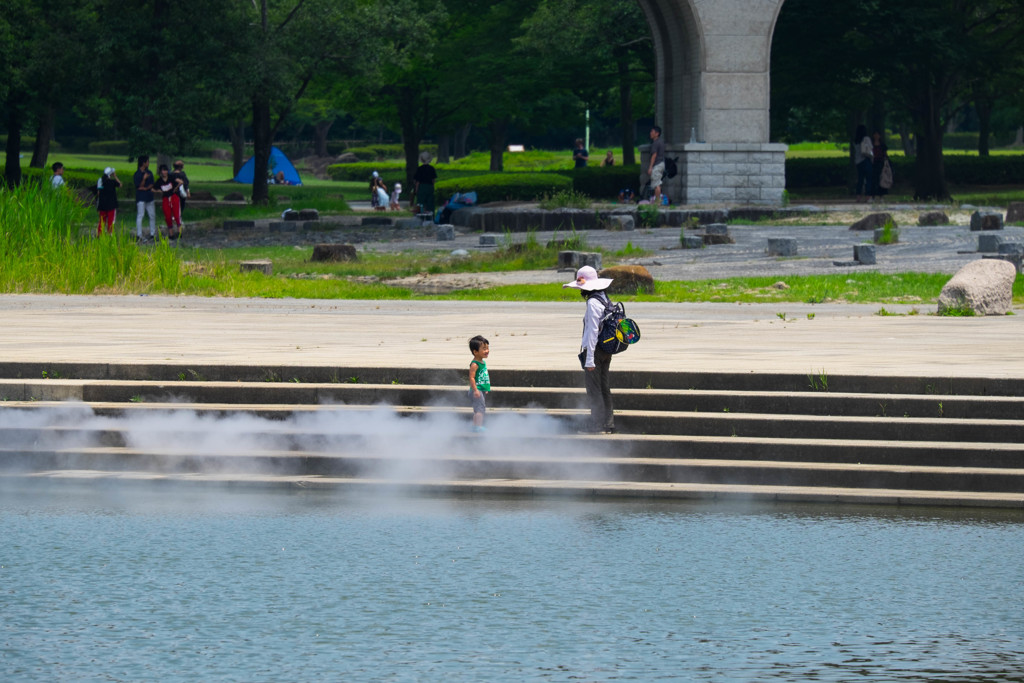 僕だって熱いよ