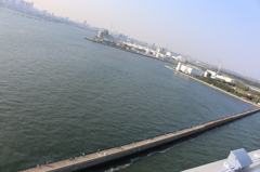 東京ゲートブリッジからの景色