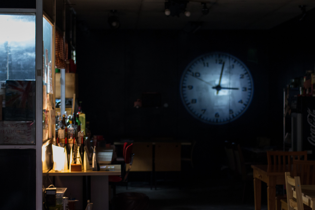 Clock on the wall