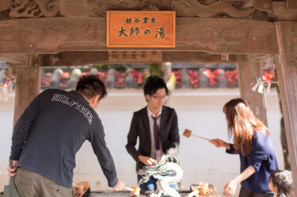 修善寺の手水舎