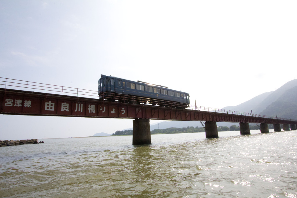 北近畿タンゴ鉄道由良川橋梁
