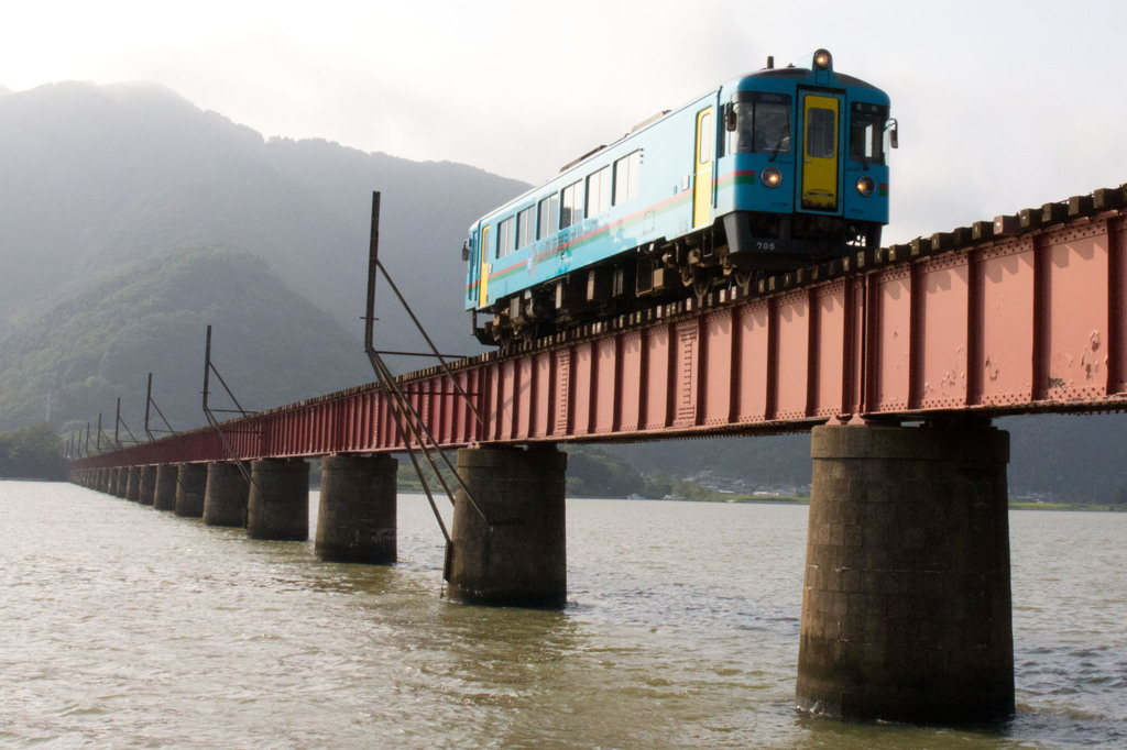 北近畿タンゴ鉄道由良川橋梁