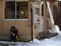 町の中は喫煙禁止なんですが