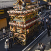 高山祭り　宵祭り準備