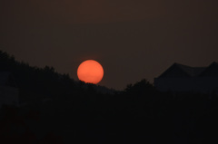 沈む太陽