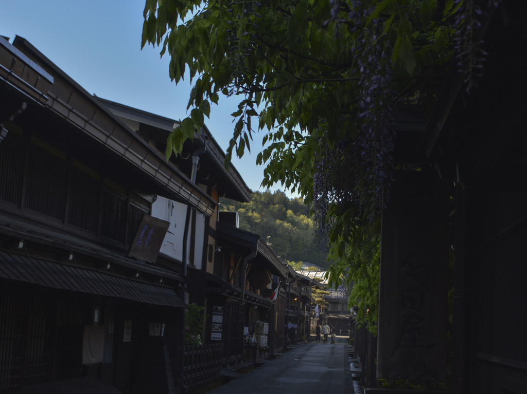 今朝の高山三の町