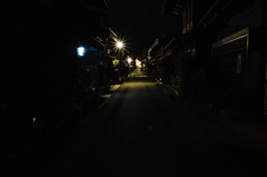 高山の夜