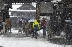 雪の高山