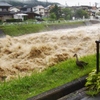 豪雨の後