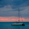 Scenery of Miyakojima of dusk