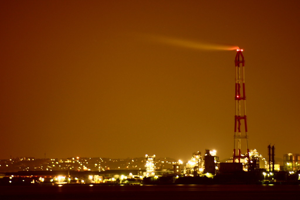 工場地帯の夜景2