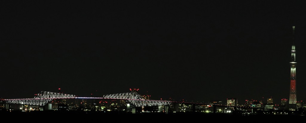 ゲ－トブリッジとスカイツリ-