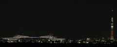 ゲ－トブリッジとスカイツリ-
