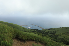 礼文島香深港