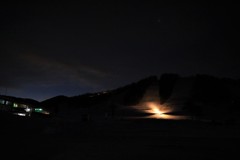 朝五時氷点下9度