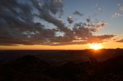 志太平野夕景