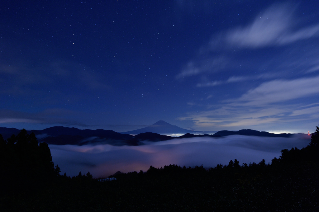 清水吉原　富士山　夜明け　Vo2
