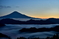 清水吉原　富士山　夜明け　Vo3