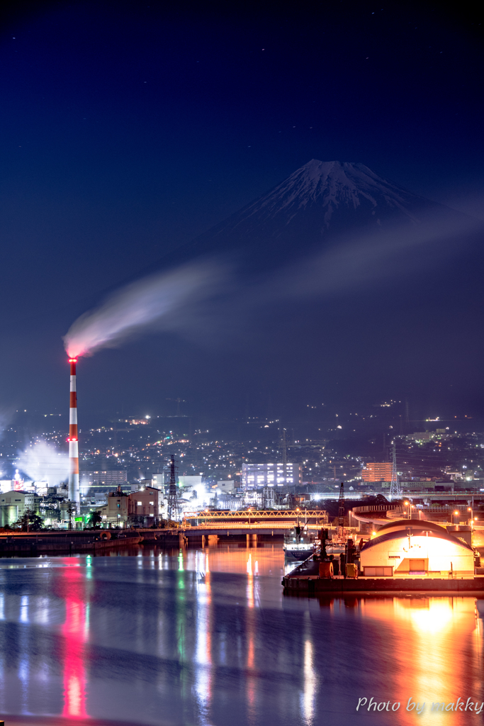 田子の浦夜景