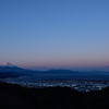 日本平夕景