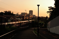 下り電車