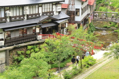 銀山温泉の街並み④