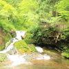 銀山温泉の滝