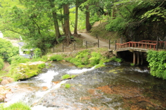 銀山温泉の滝
