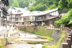 銀山温泉の街並み②