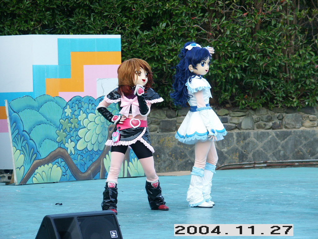 プリキュアショーに行きました！（１０年前）