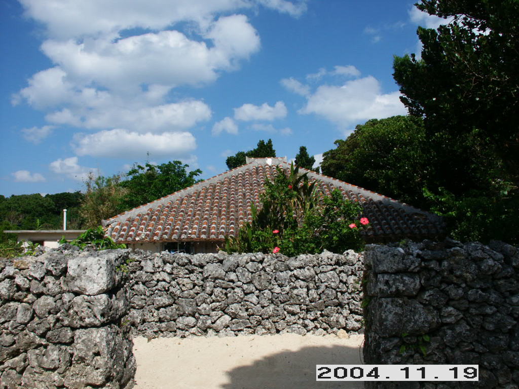 竹富島の家