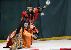 広島の神楽（悪狐伝）其の４、変幻１