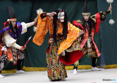 広島の神楽（悪狐伝）其の５、変幻１