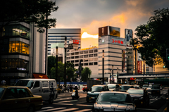 有楽町の夕暮れ
