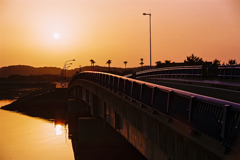 初夏の夕暮れ