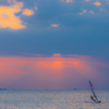 夏の終わりの海岸