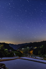 星降る棚田