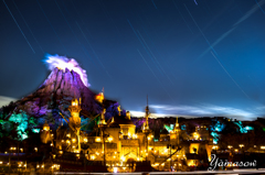 星降るディズニーシー
