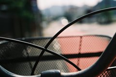 自転車から