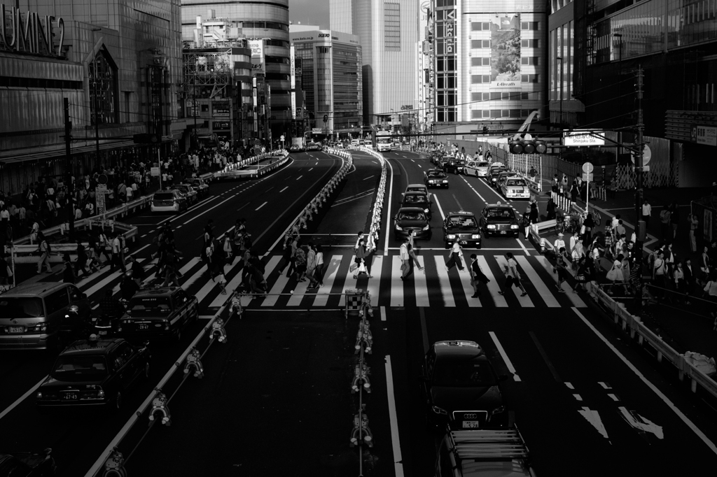 一時の新宿