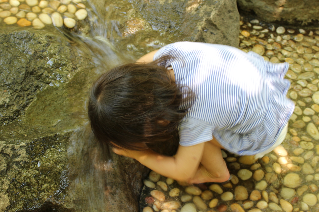 頭を洗おう
