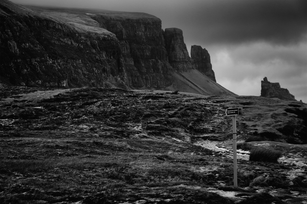 quiraing, winter