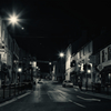 a street at night